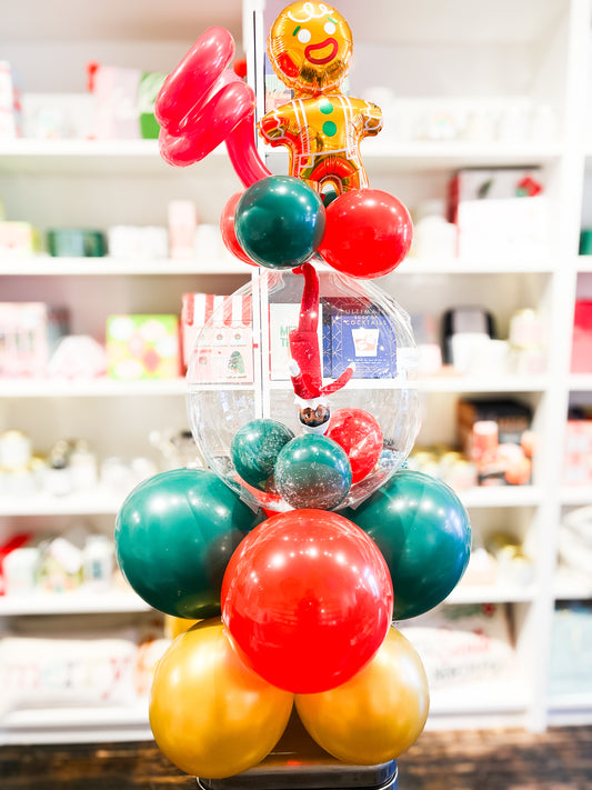 Snow Globe Elf Arrival Balloons