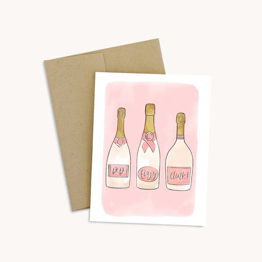Pop. Fizz. Clink. Greeting Card