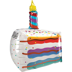 Cake Slice Foil Balloon