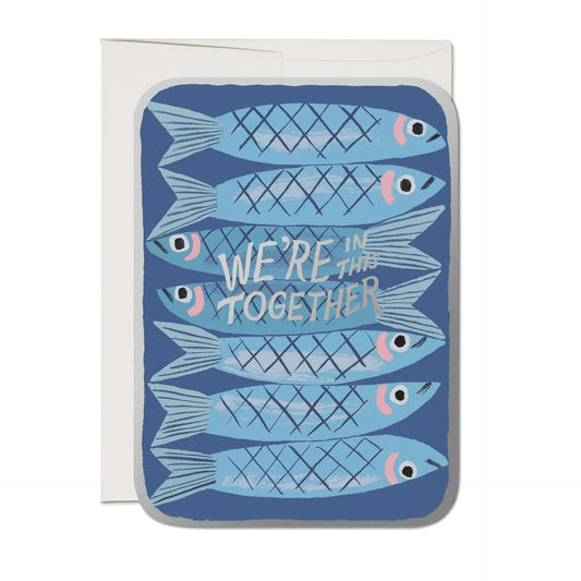 Sardines Greeting Card