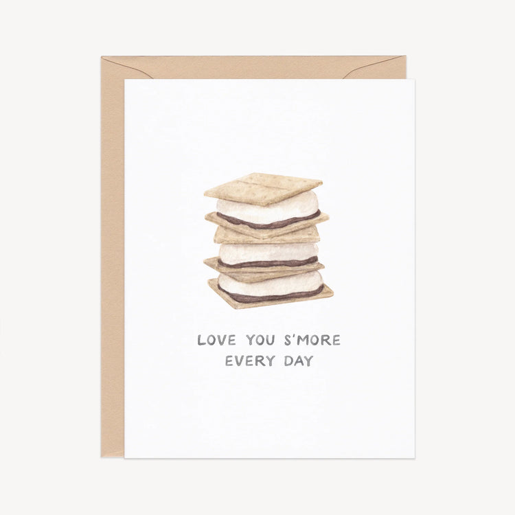 Love You S'more Anniversary Card