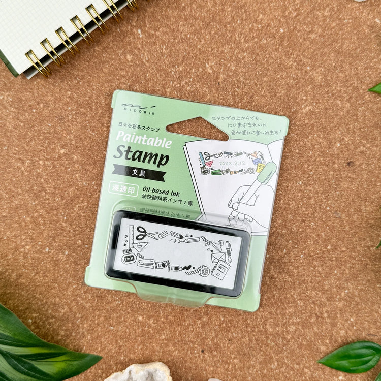 Pre-Inked Half Size Stamp