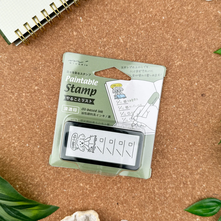 Pre-Inked Half Size Stamp