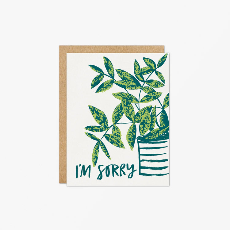 I'm Sorry Greeting Card