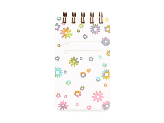 Floral Confetti Reporter Pad