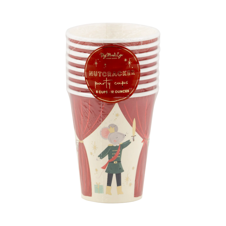 Nutcracker Paper Cups