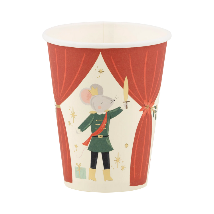 Nutcracker Paper Cups