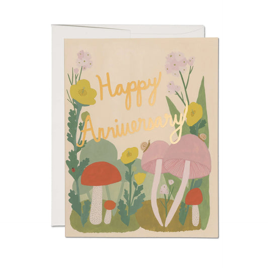 Woodland Anniversary Greeting Card