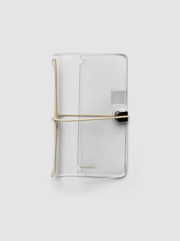 Clear Vinyl Travel Notebook Cover | Pocket Plus