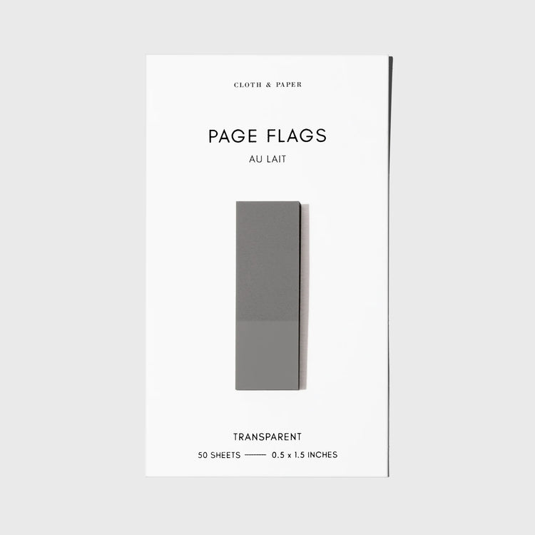 Transparent Page Flags - Au Lait