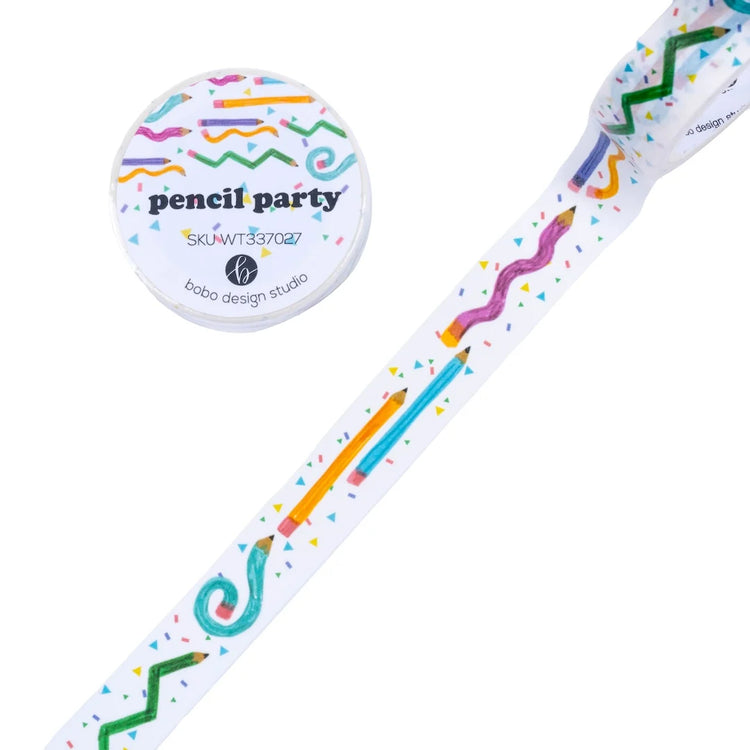 Pencil Party Washi Tape