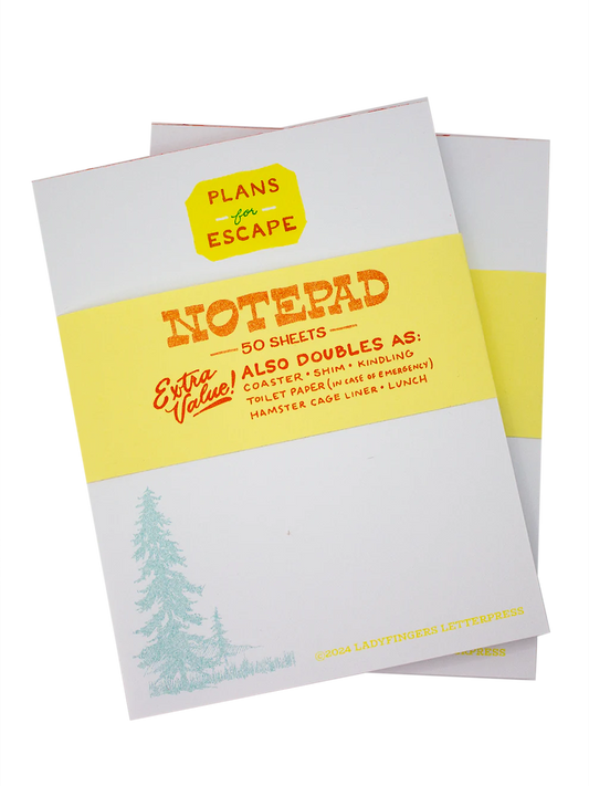 Plans for Escape Notepad