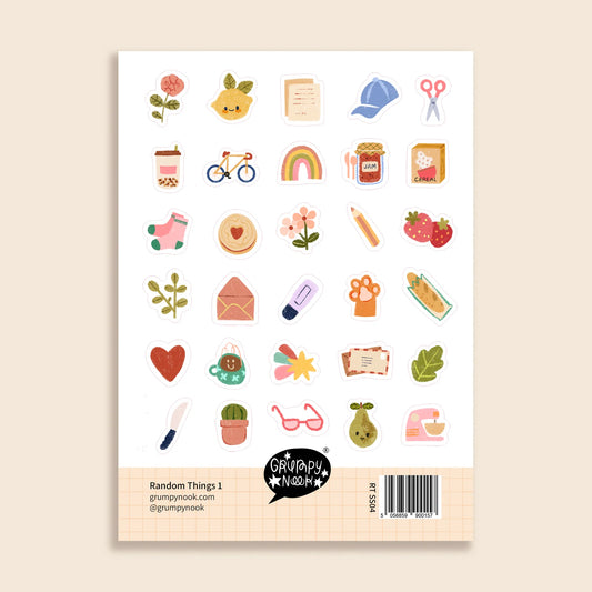 Random Things Sticker Sheet