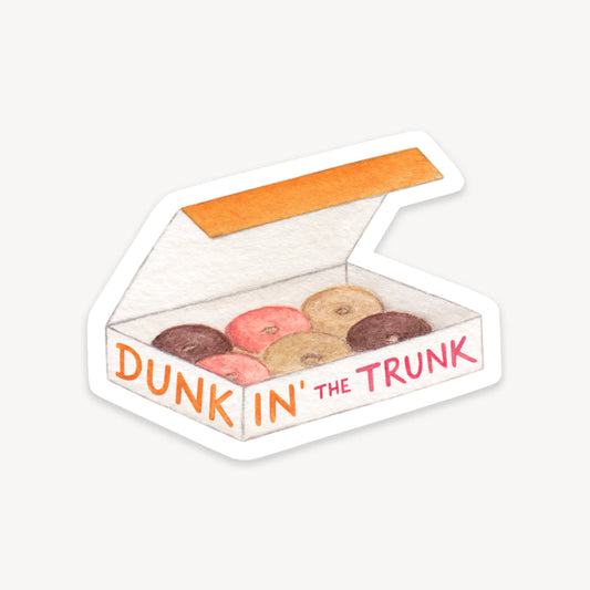 All That Dunkin' the Trunk Sticker