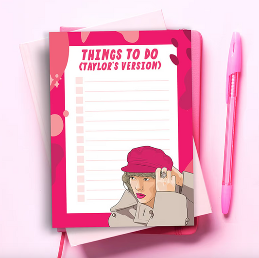 To Do List Notepad (Taylors Version)