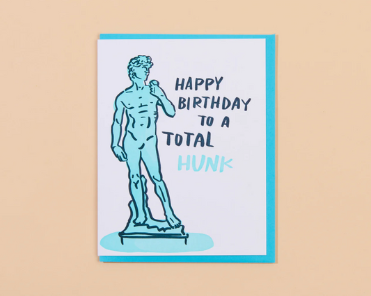 Birthday Hunk Birthday Card