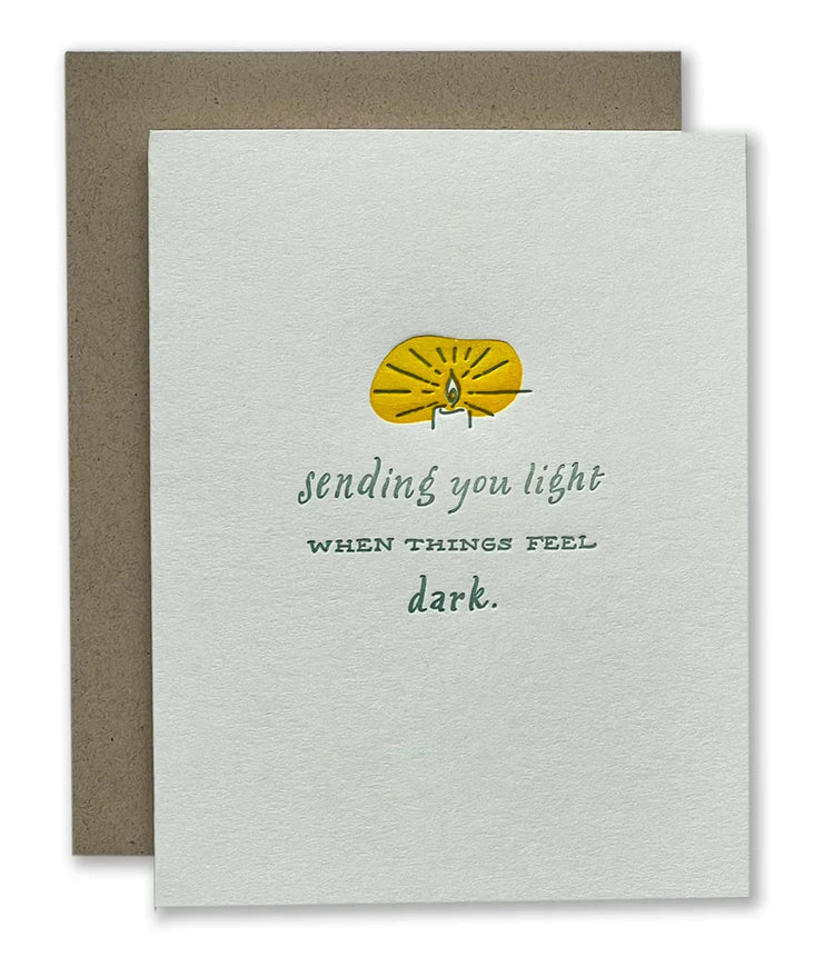 Sending You Light Greeting Card