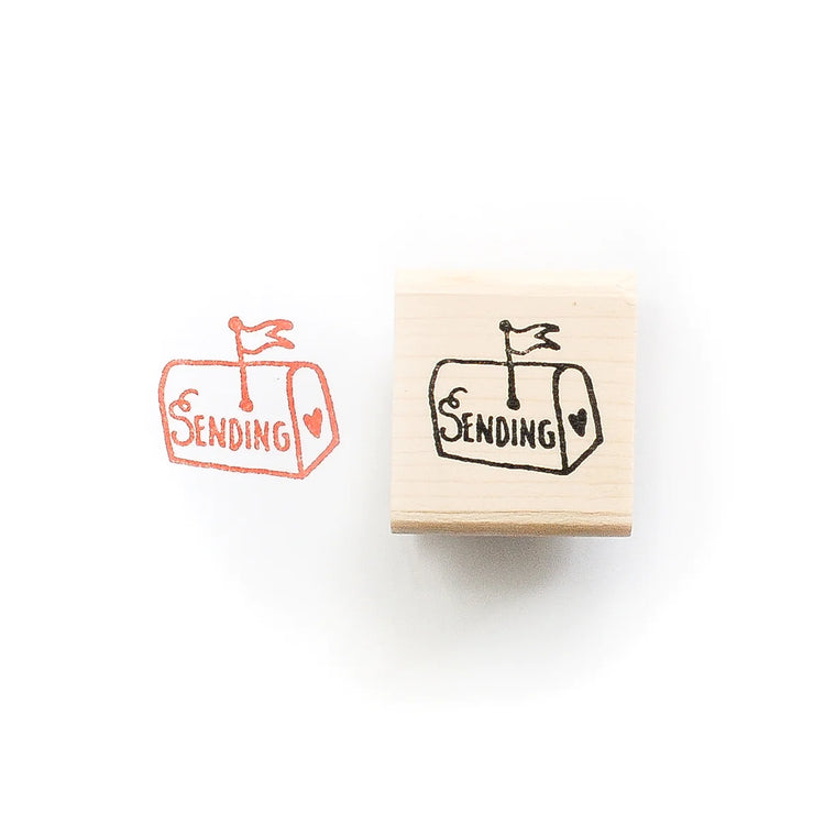 Sending Love Rubber Stamp