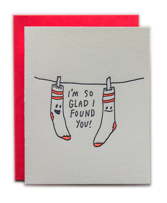 Sock Love Greeting Card