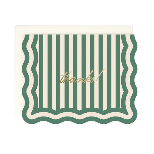 Thanks Striped - Boxed Set of 8