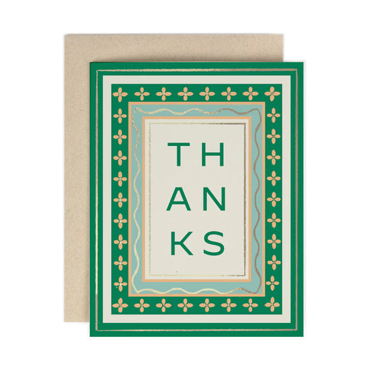 Thanks Framed - Boxed Set of 8