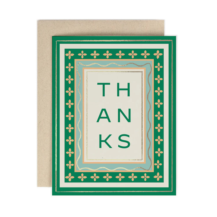 Thanks Framed - Boxed Set of 8