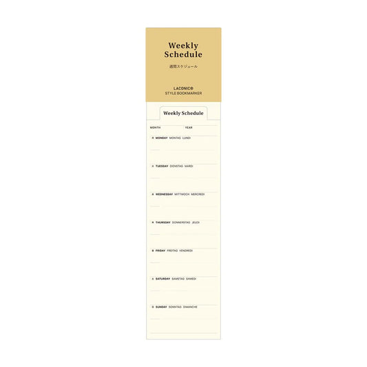 Laconic Style Bookmarker