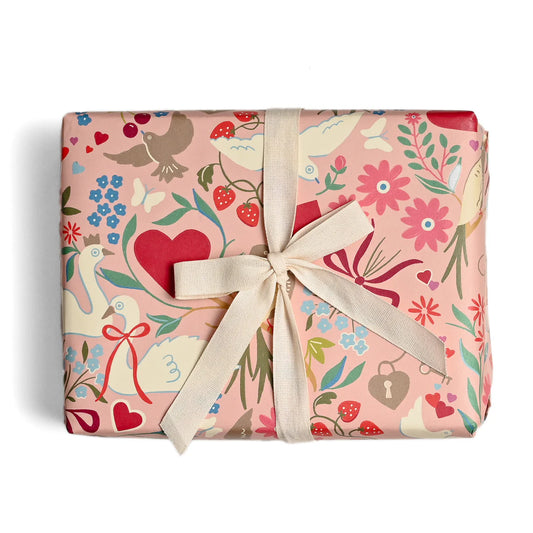 Love Bird Wrap Gift Wrap Roll