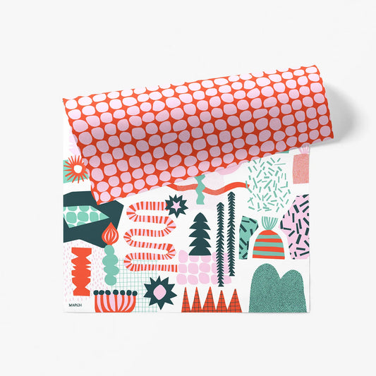Winterland Gift Wrap - 3 Sheet Roll