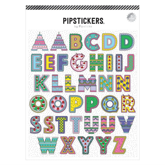 Icing On the Cake Big Alphabet Stickers