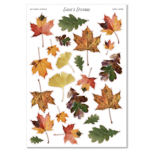 Autumn Leaves Sticker Sheet