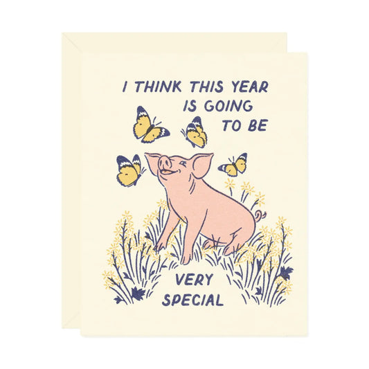 Very Special Year Birthday Card