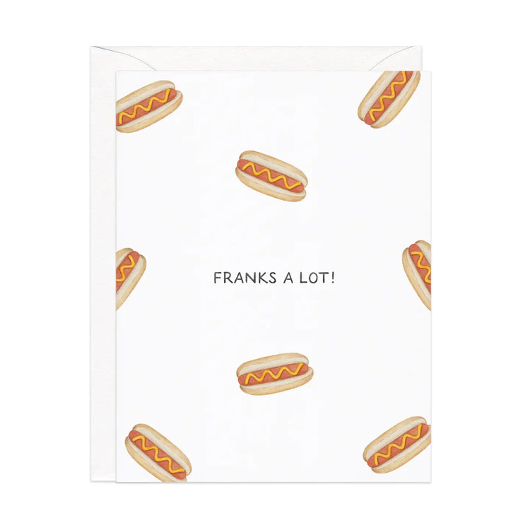 Franks A Lot Thank You Card