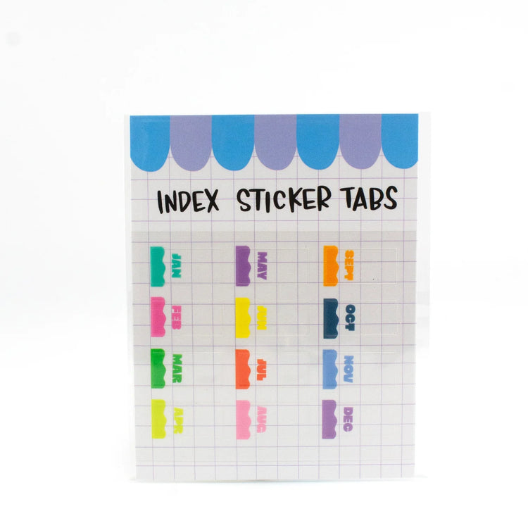 Planner Index Sticker Tabs