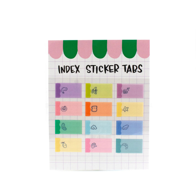 Planner Index Sticker Tabs