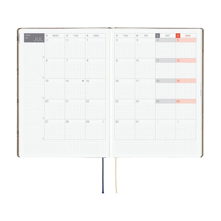 Bow & Tie: Hobonichi Techo 2026 HON A6