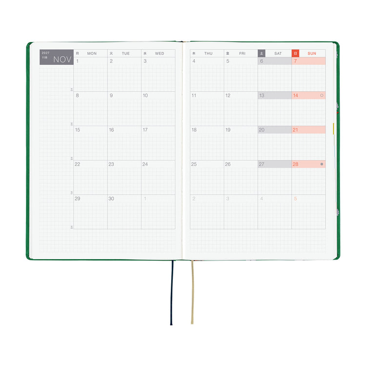 Hobonichi A6 Hon - Bow & Tie: Sheep Sheep Sheep