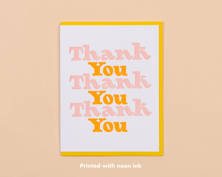 Thank You Greeting Card