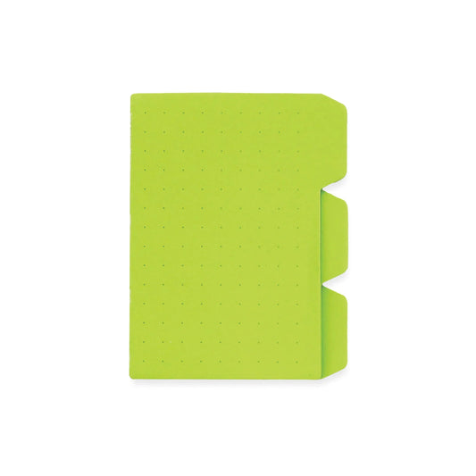 Green Dotted Sticky Note Tabs