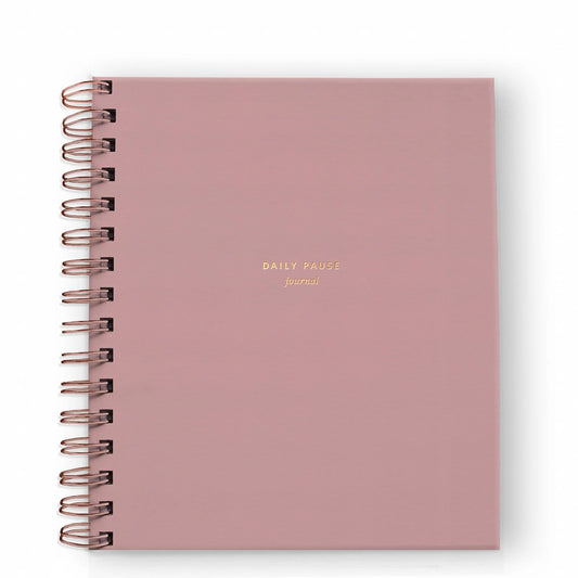 Dusty Rose Daily Pause Journal