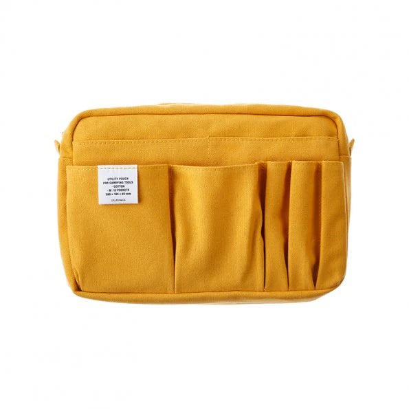 Yellow Canvas Carrying Case