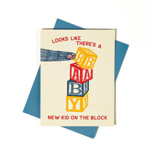 New Kid on the Block Greeting Card