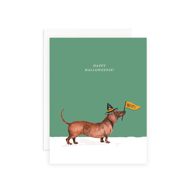 Happy Halloweenie Card