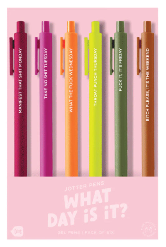 What Day is It? Jotter Pen Set