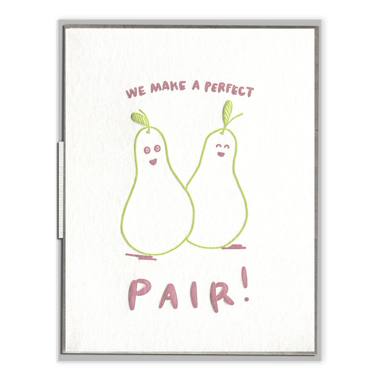 The Perfect Pair Greeting Card