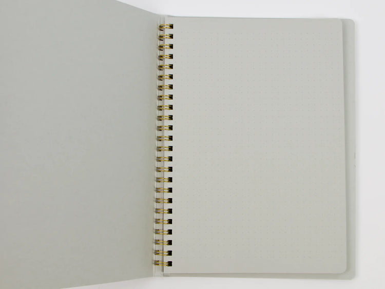 Midori Dot Grid Gray Notebook