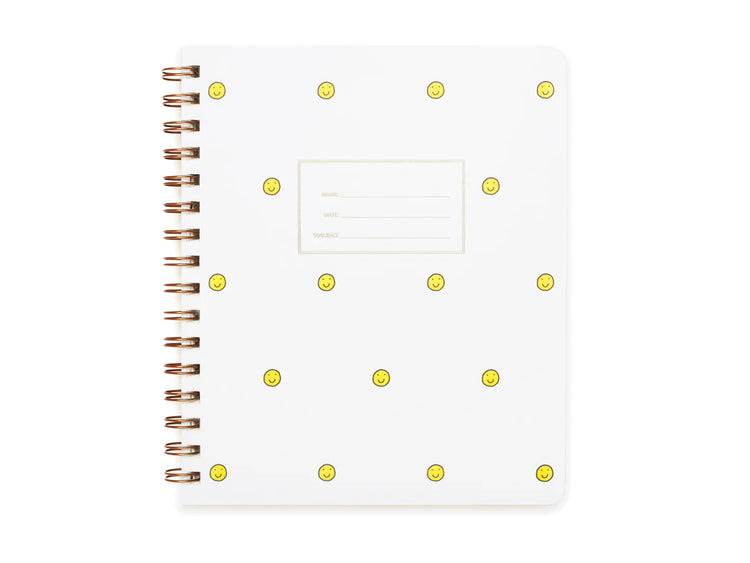 Smiley Face Notebook