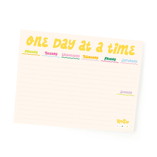 One Day at a Time Notepad