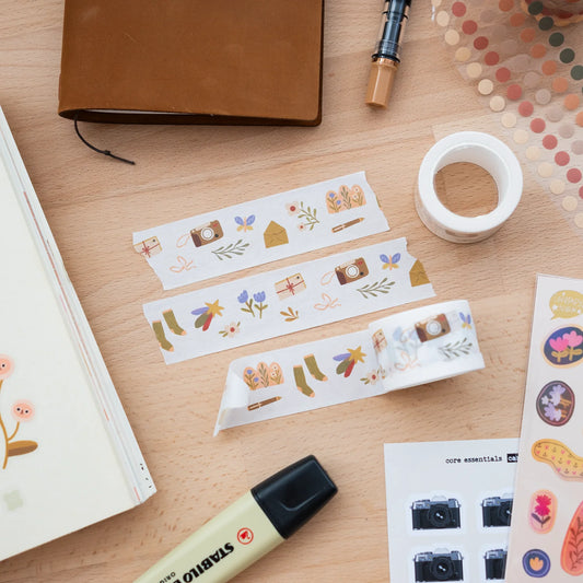 Cosy Doodles Wide Washi Tape