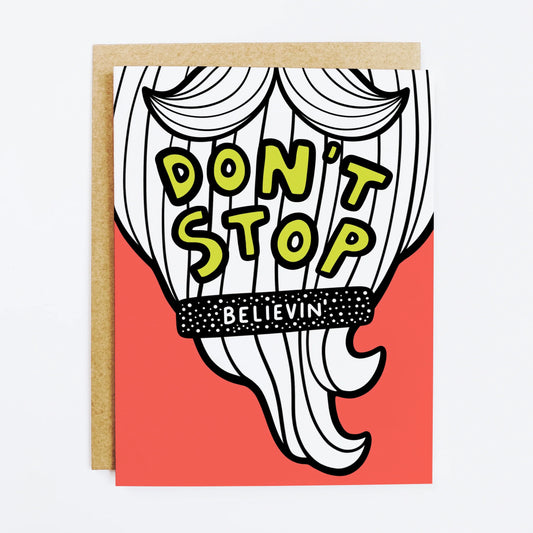 Don't Stop Believin' Card